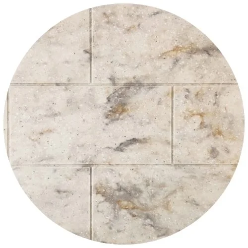 Butterscotch Subway Tile shower tile color